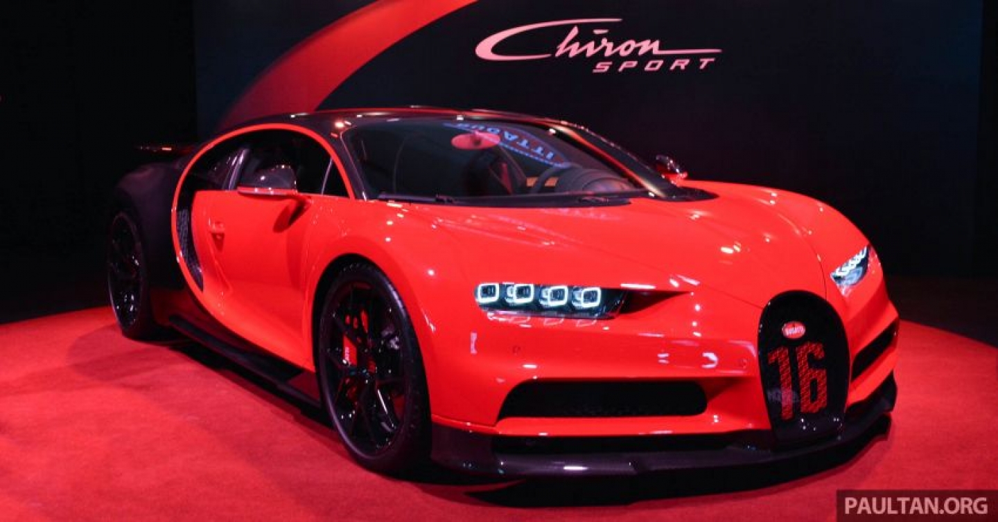 Siêu phẩm Bugatti Chiron Sport giá 3,1 triệu USD ra mắt ĐNÁ