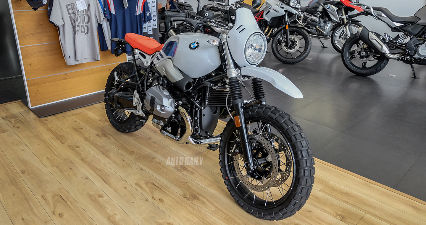 Ảnh chi tiết BMW R nineT Urban G/S đầu tiên về Việt Nam