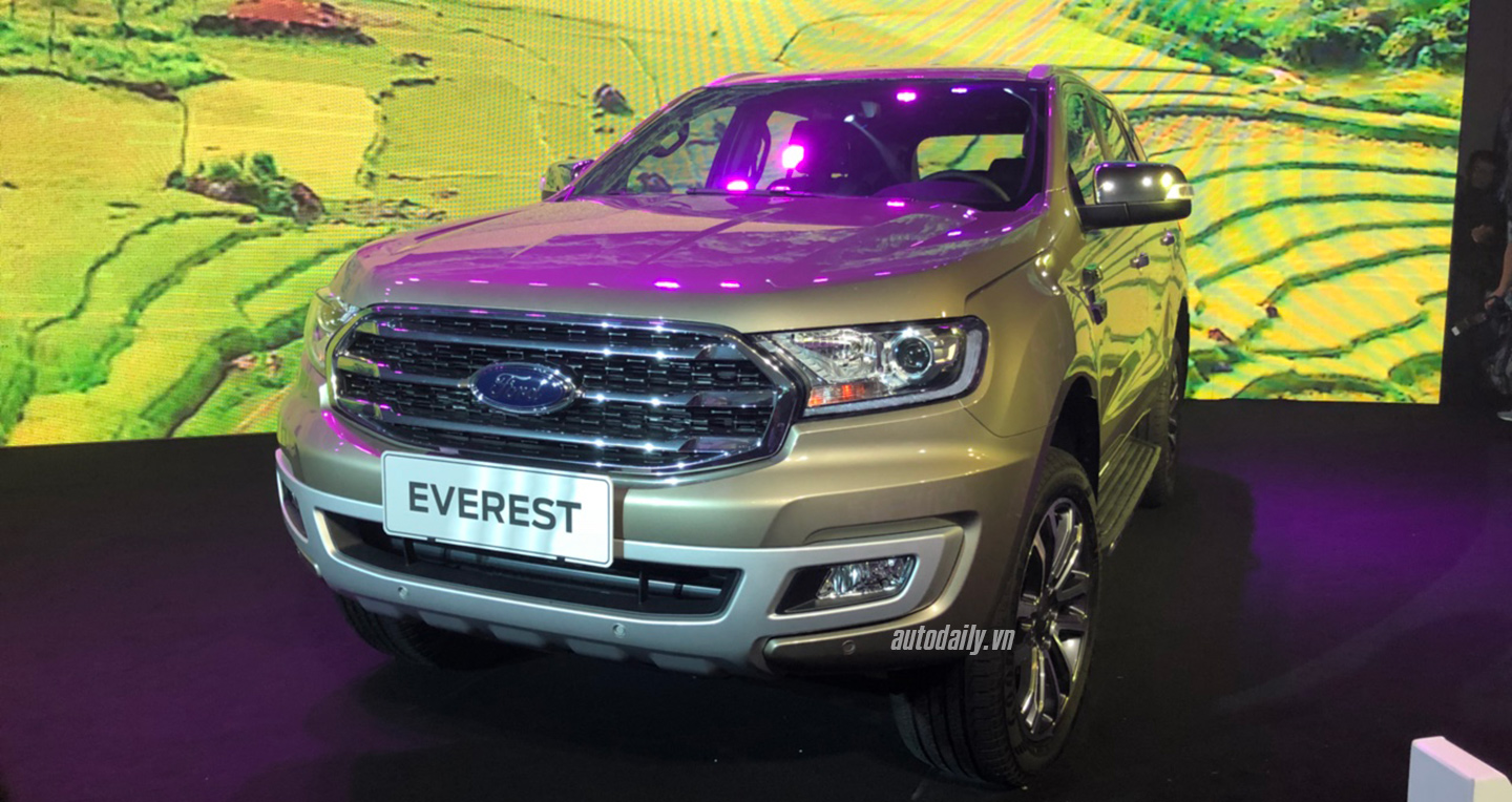 Ford Everest 2018 chính thức ra mắt tại Việt Nam