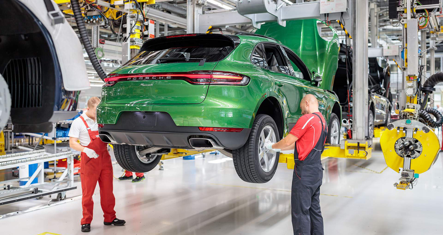 Porsche Macan 2019 bắt đầu đi vào sản xuất