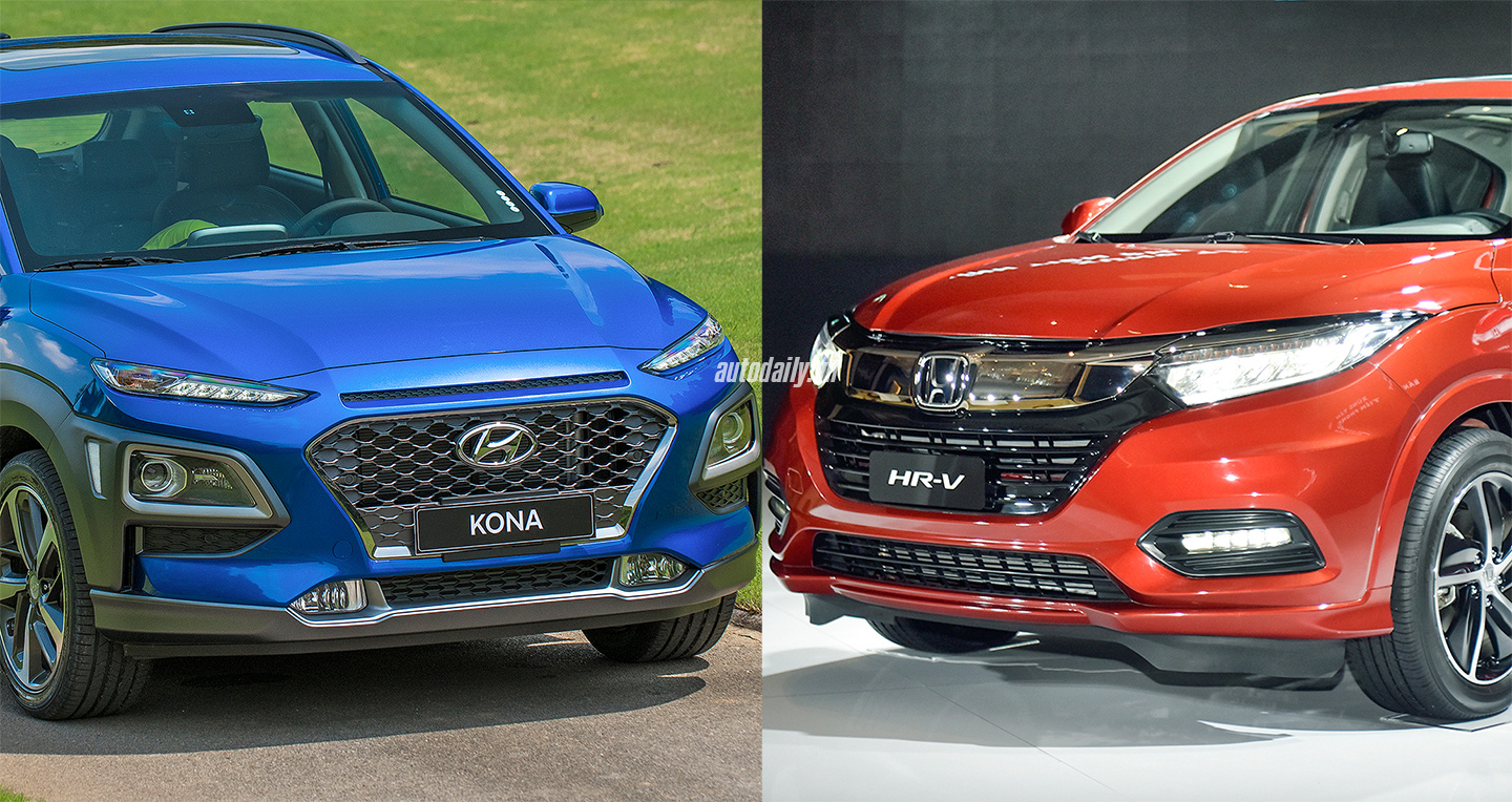 Honda HR-V 2018 vs. Hyundai Kona 2018: Bạn chọn xe nào?