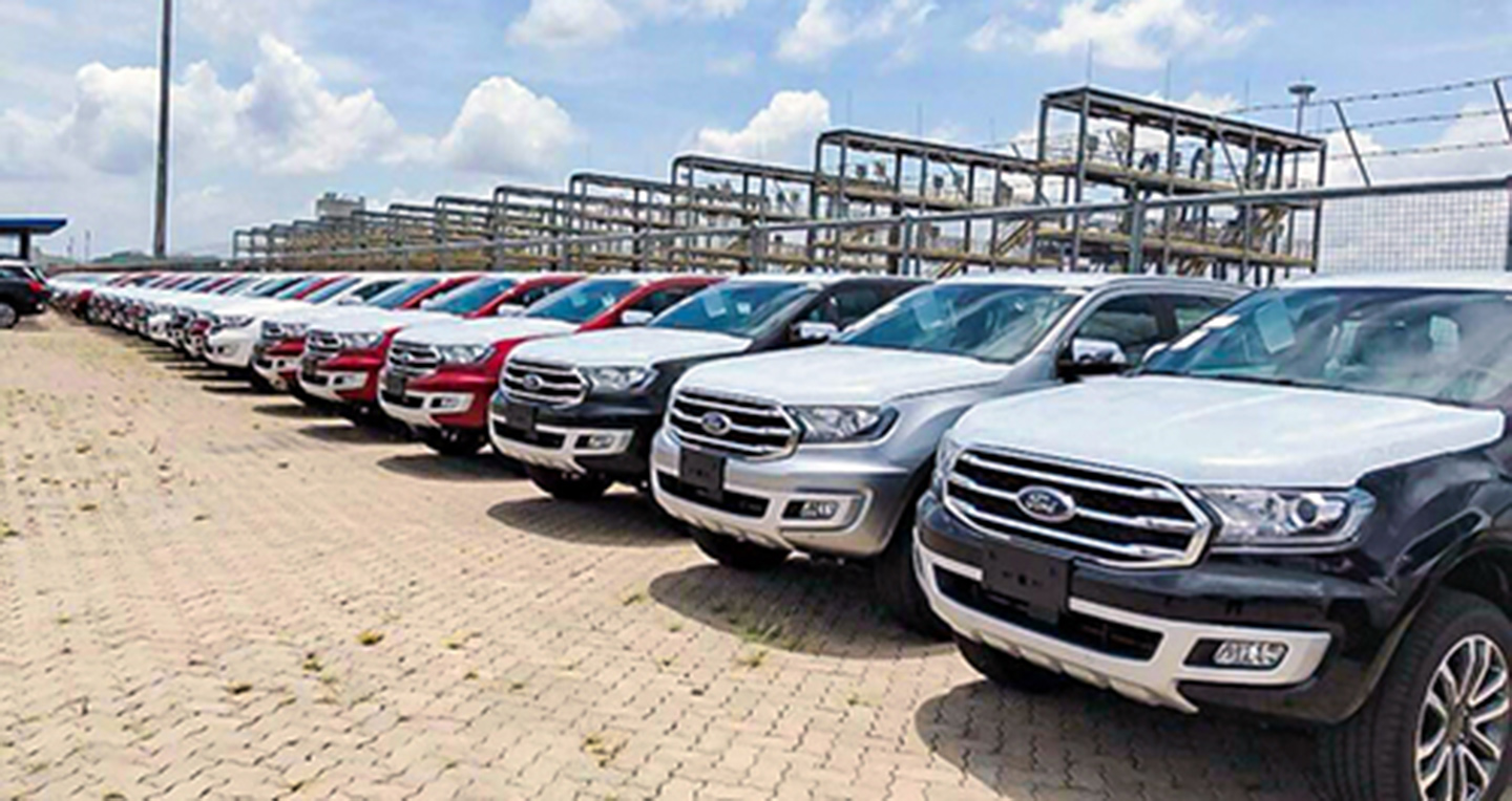 Hơn 3.000 ôtô nhập khẩu về Việt Nam tuần qua