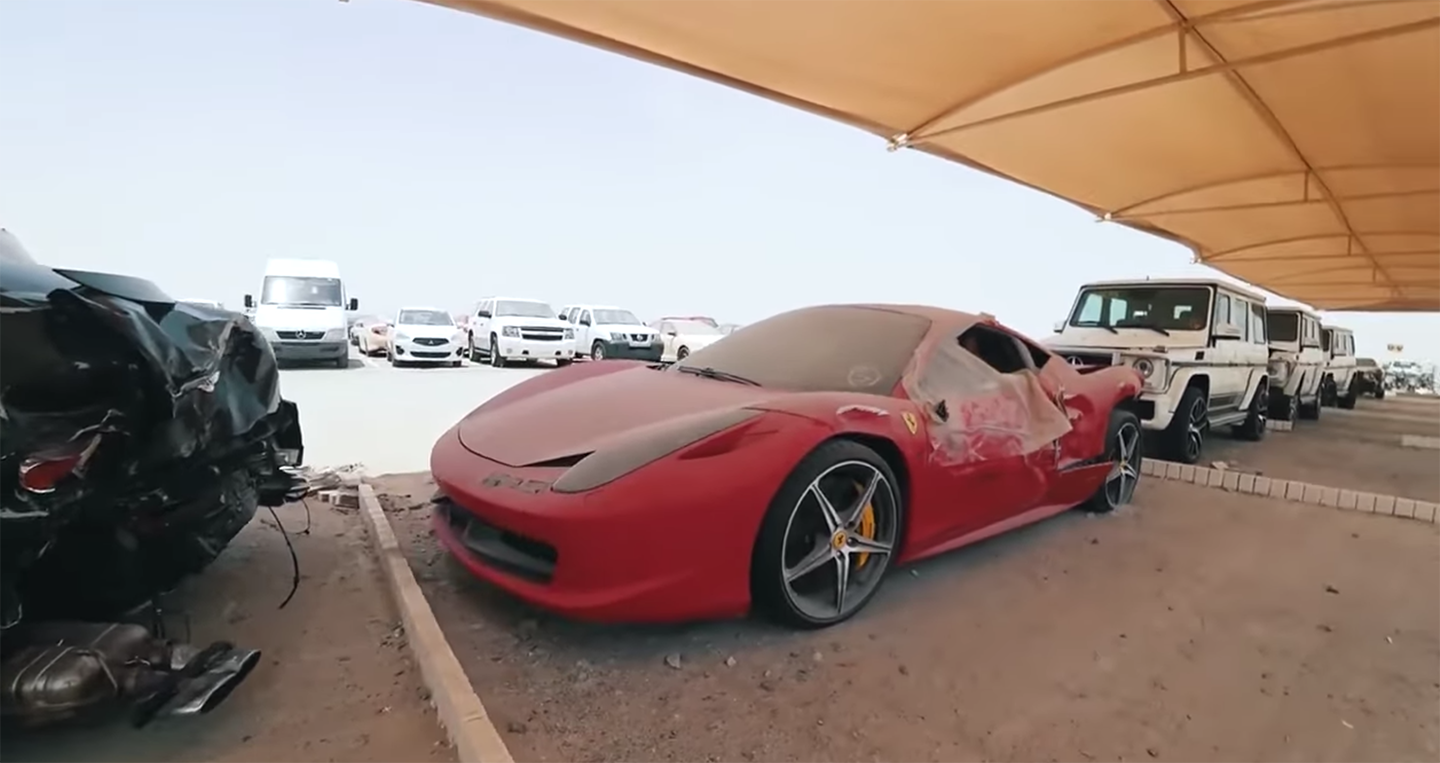 Lạc vào nghĩa trang của hàng trăm siêu xe, xe sang tại Dubai