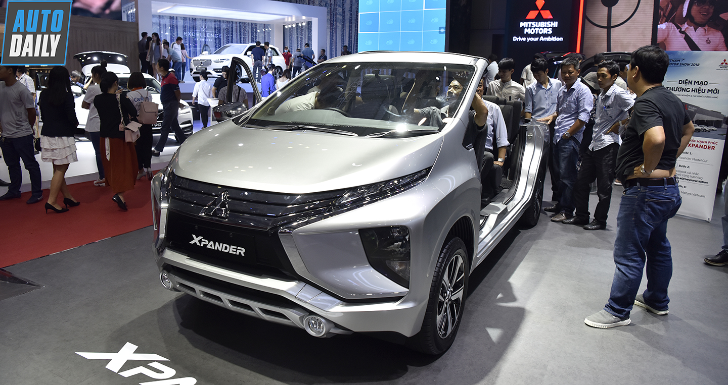 Mitsubishi Xpander hút khách tại Vietnam Motor Show 2018