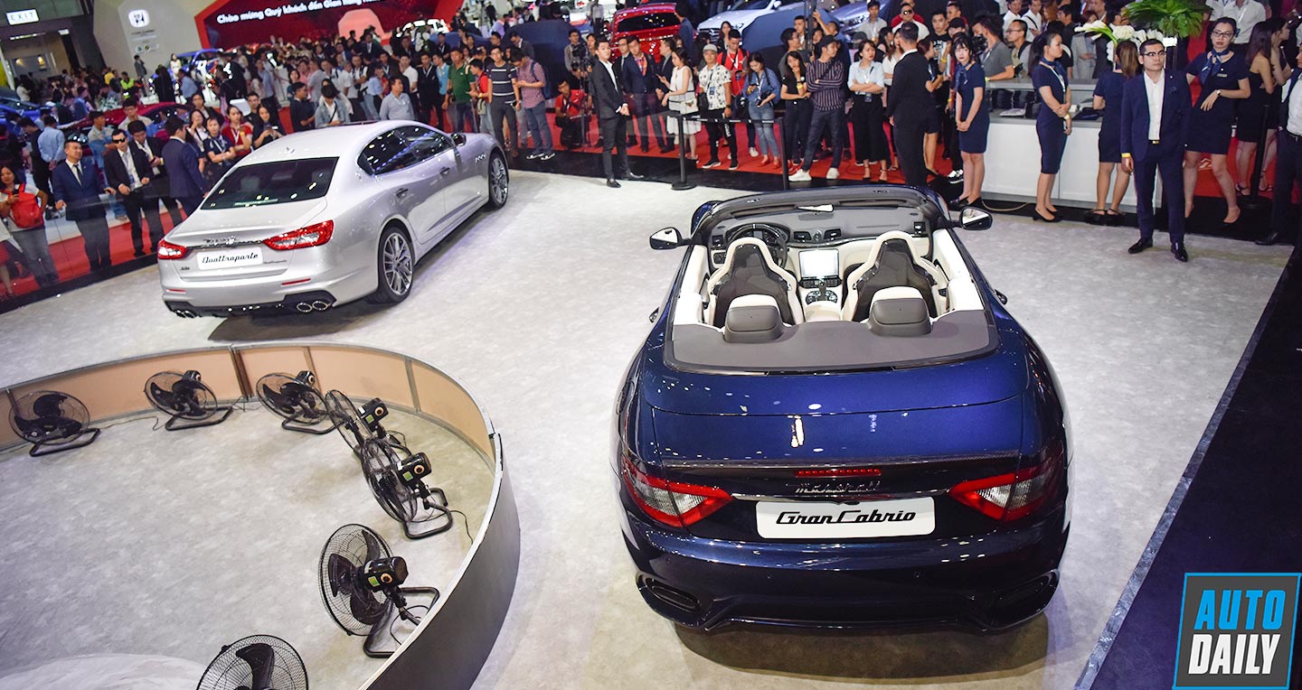 Không gian trưng bày giàu cảm xúc của Maserati tại Vietnam Motor Show