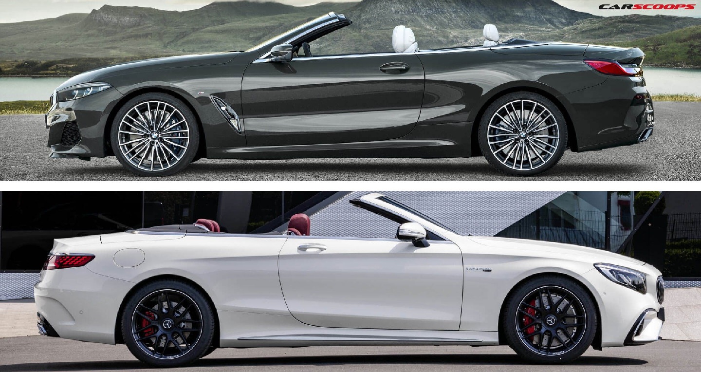 So sánh 2 tuyệt phẩm mui trần BMW 8-Series và Mercedes S-Class