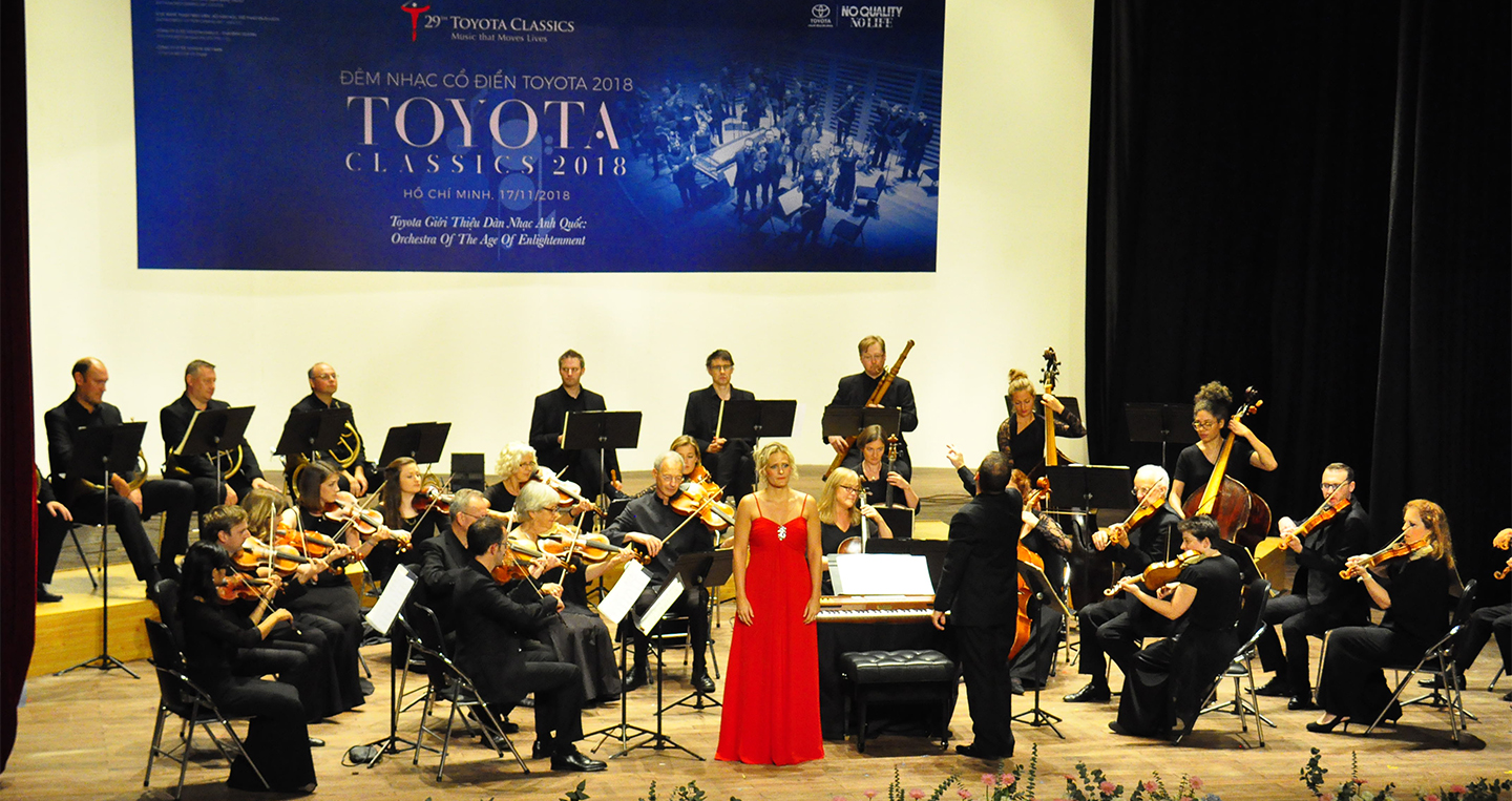 Toyota VN tổ chức thành công Đêm nhạc cổ điển tại Sài Gòn