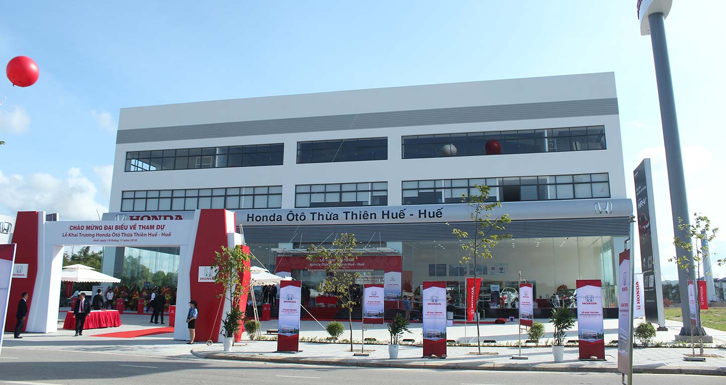Honda Việt Nam khai trương Đại lý Ôtô thứ 10 tại miền Trung