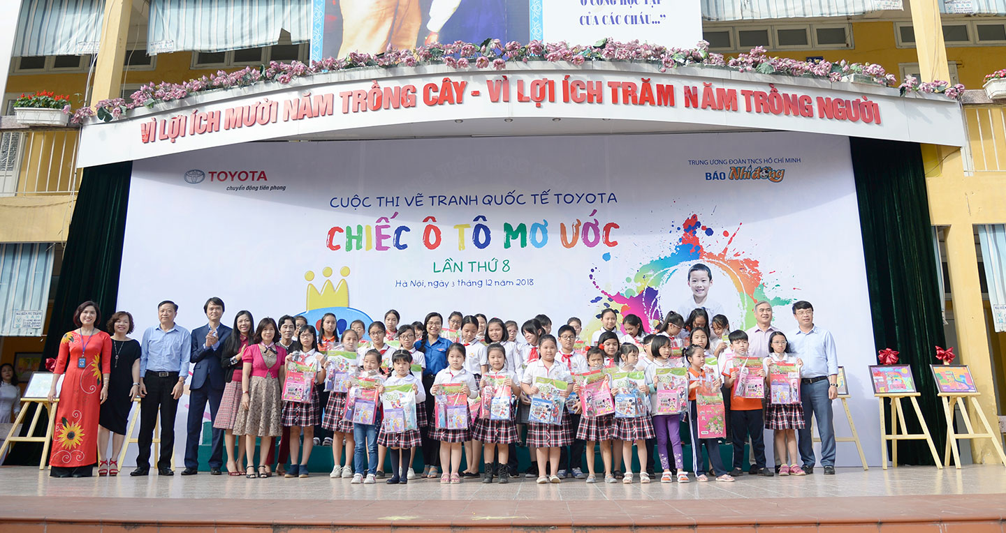 Trẻ em Việt thoả sức sáng tạo “chiếc ôtô mơ ước”