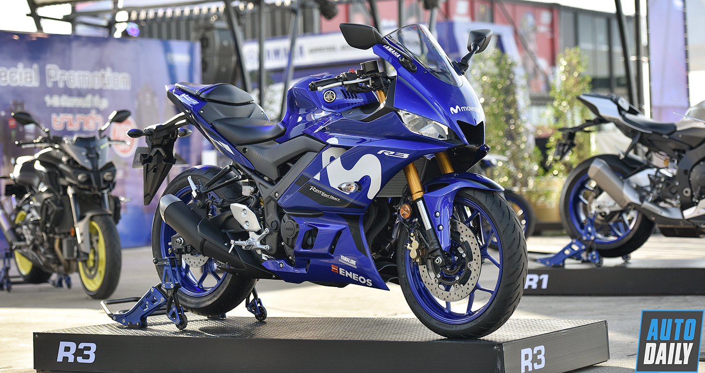 Ảnh thực tế Yamaha R3 2019 ABS sắp về Việt Nam