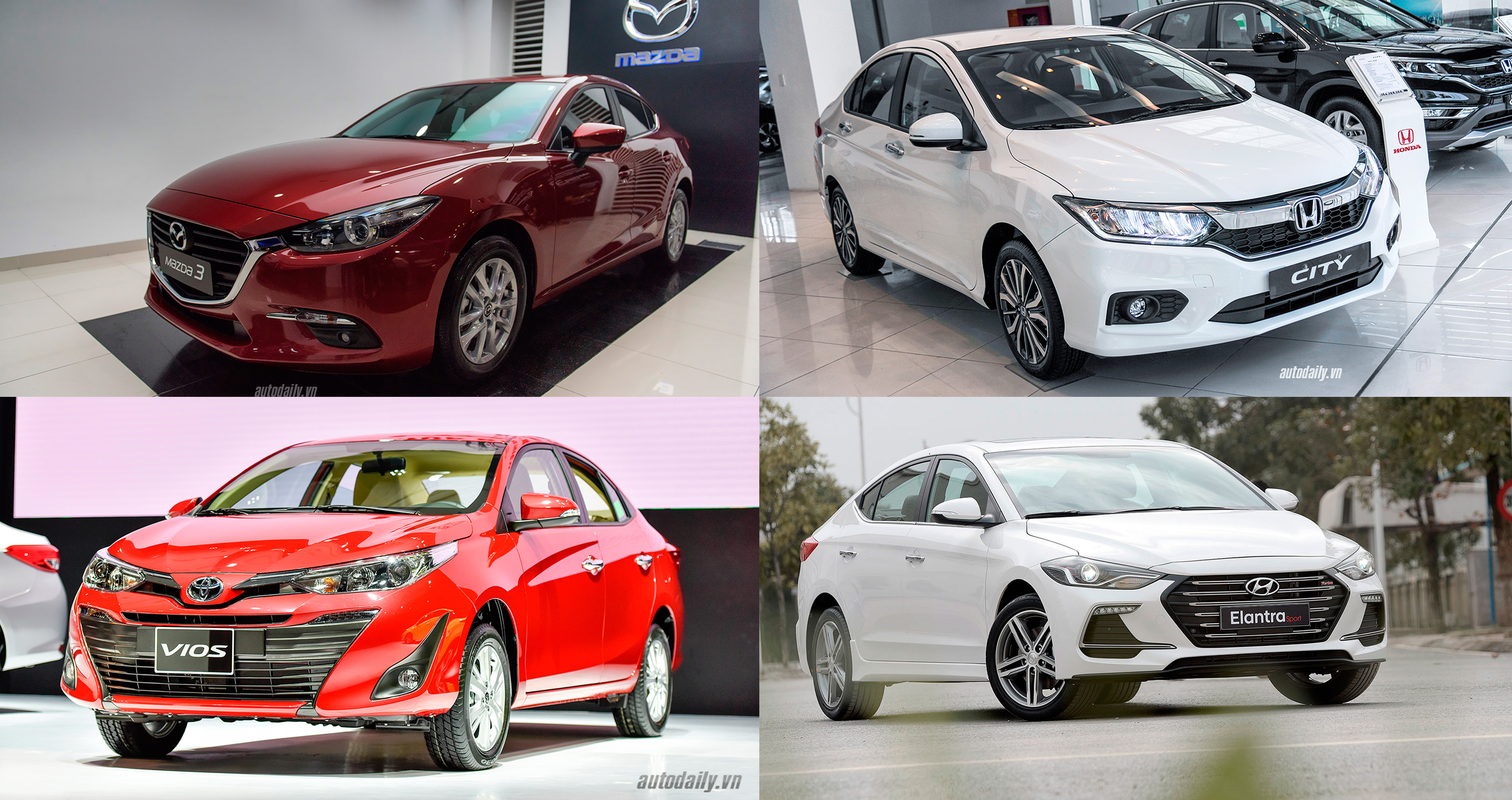 6 mẫu sedan đáng mua nhất trong tầm giá dưới 700 triệu đồng