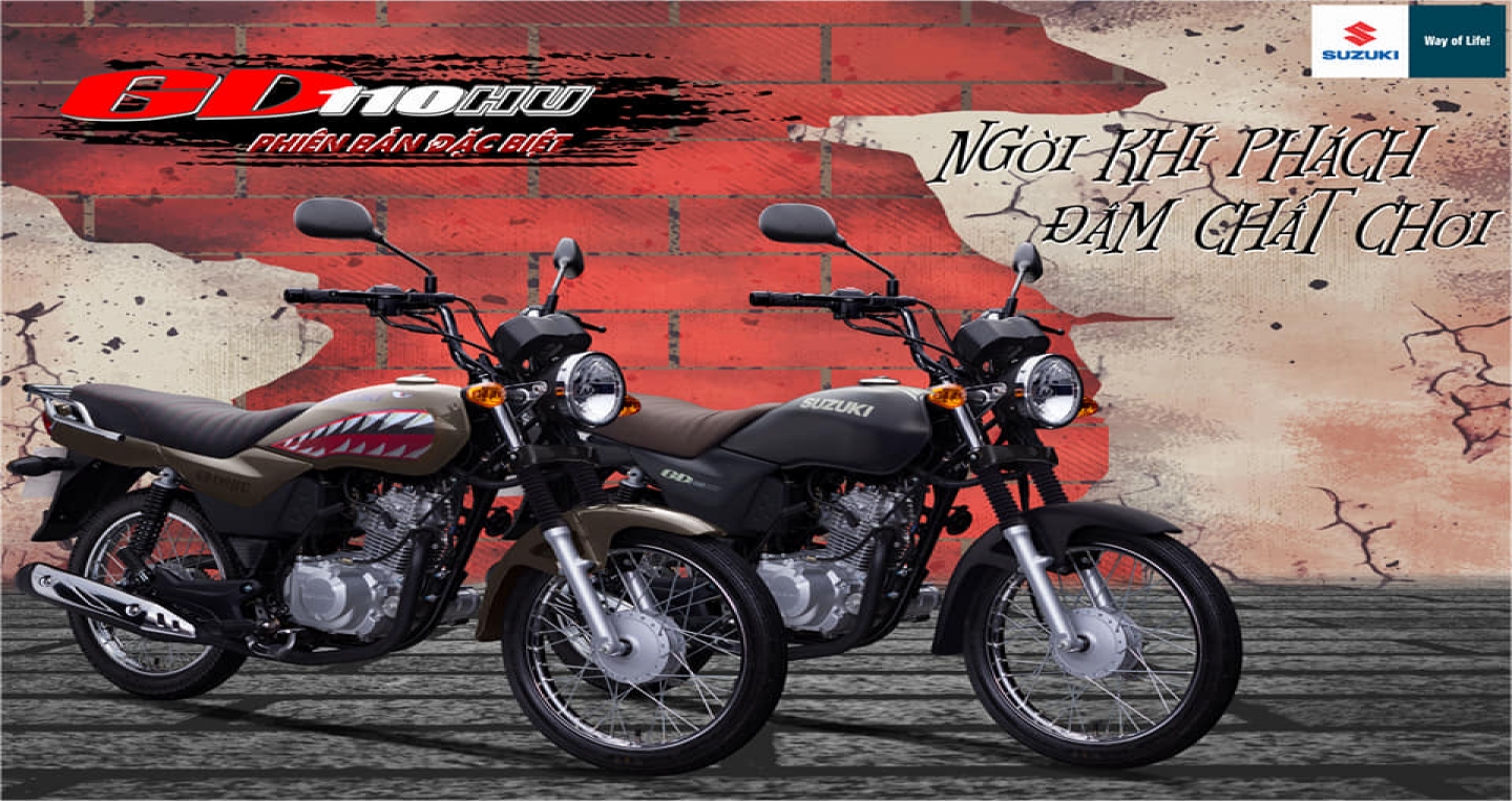 Suzuki GD110HU bản đặc biệt trình làng, giá 29,5 triệu đồng