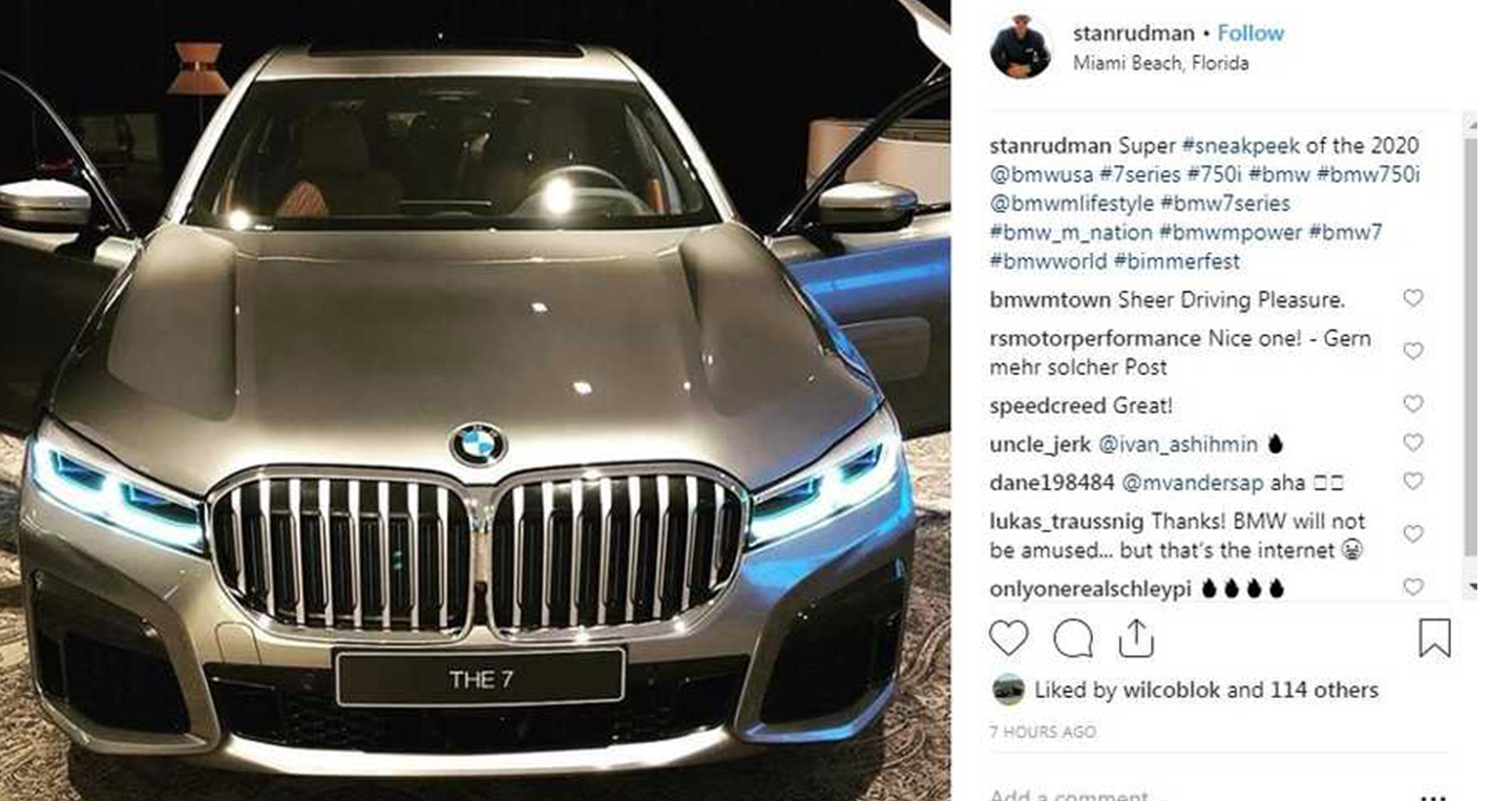 BMW 7-Series 2020 tiếp tục lộ thêm ảnh nóng