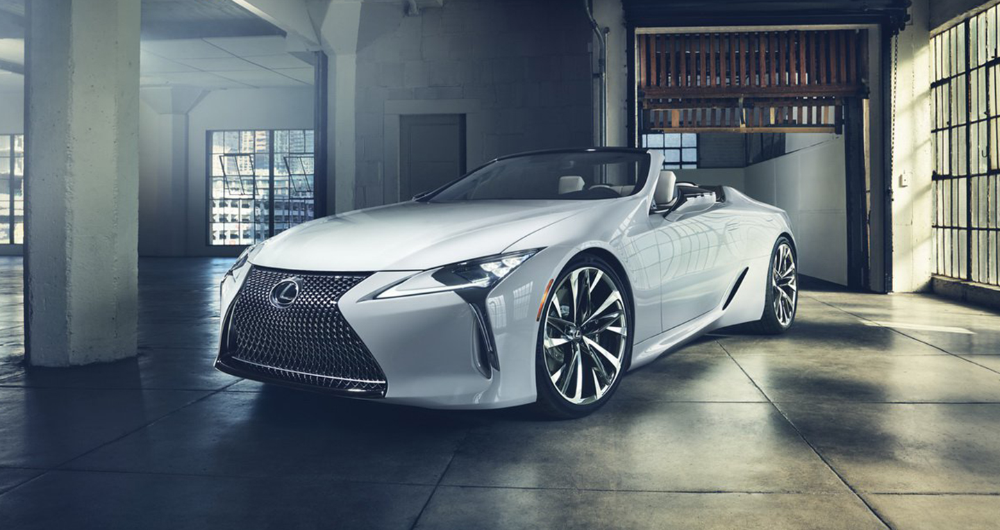 Lexus ra mắt concept LC Convertible, hứa hẹn nhiều đột phá
