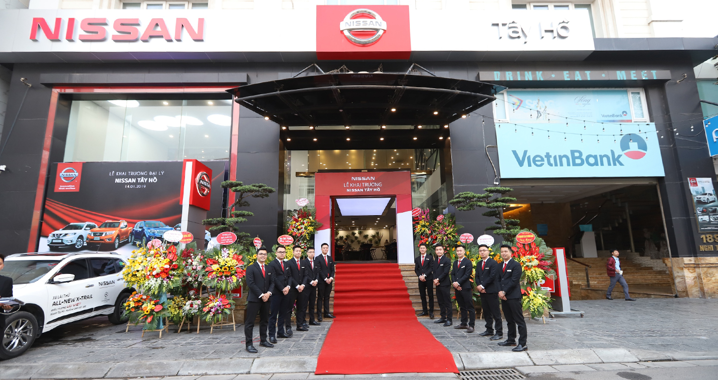 Nissan khai trương đại lý mới tại Hà Nội