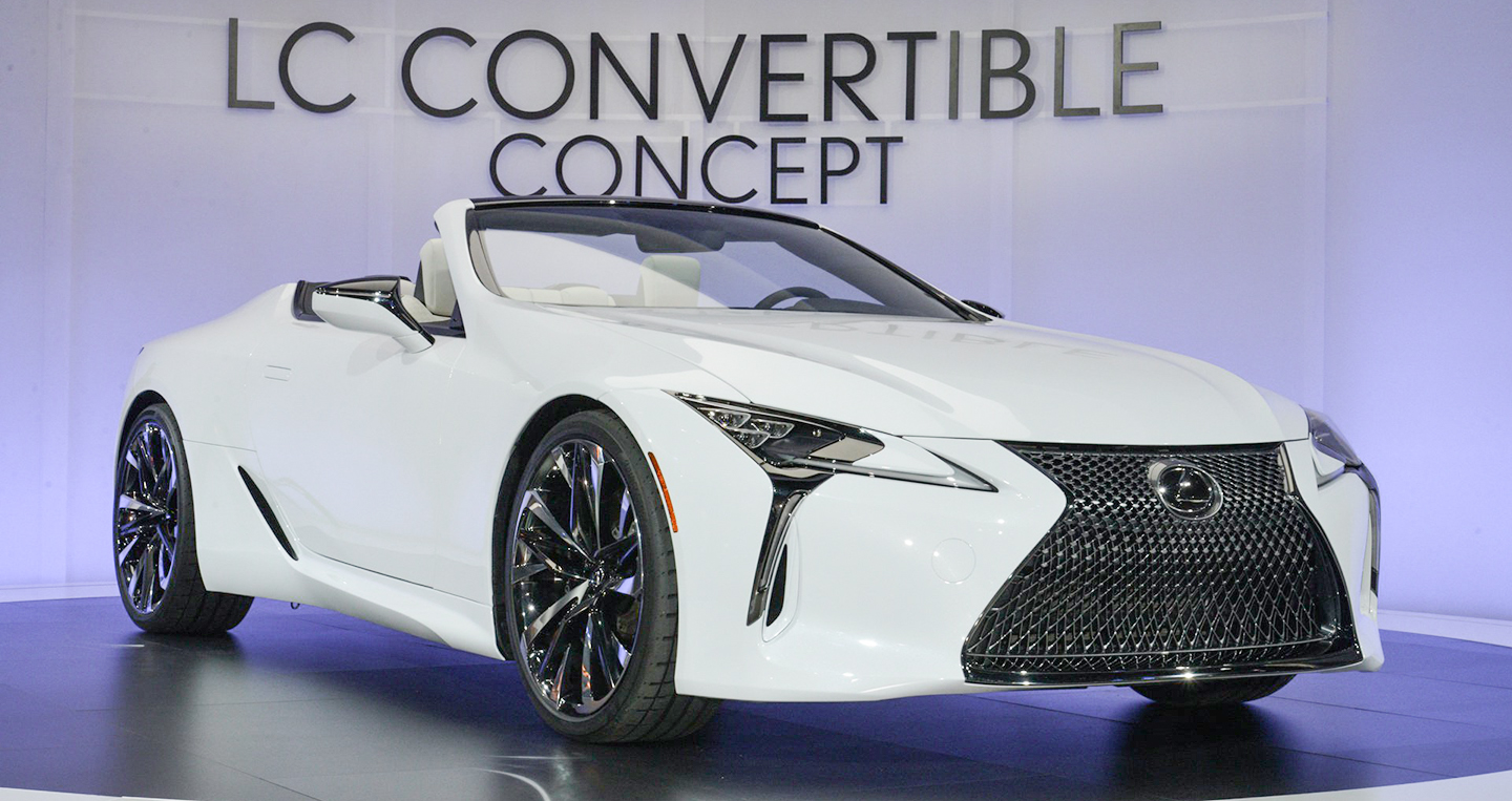 Lexus LC Convertible sắp được đưa vào sản xuất