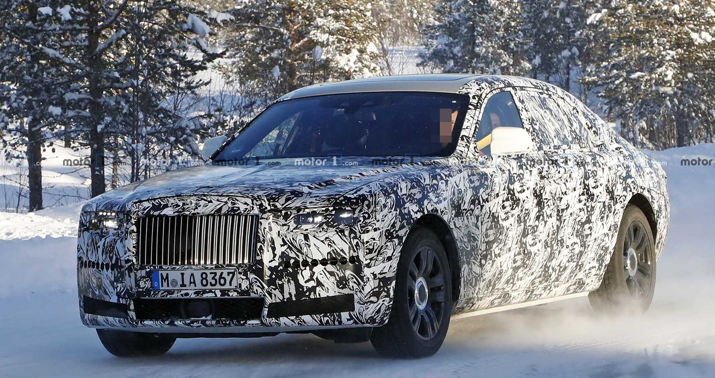 Rolls-Royce Ghost 2020 bị bắt gặp trên đường thử