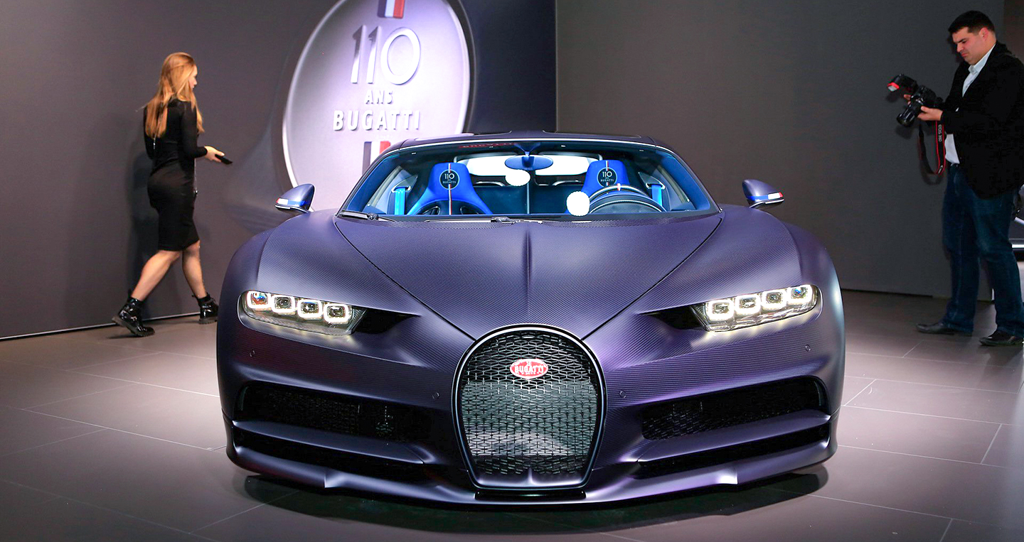 Diện kiến Bugatti Chiron Sport 110 Ans sản xuất chỉ 20 chiếc