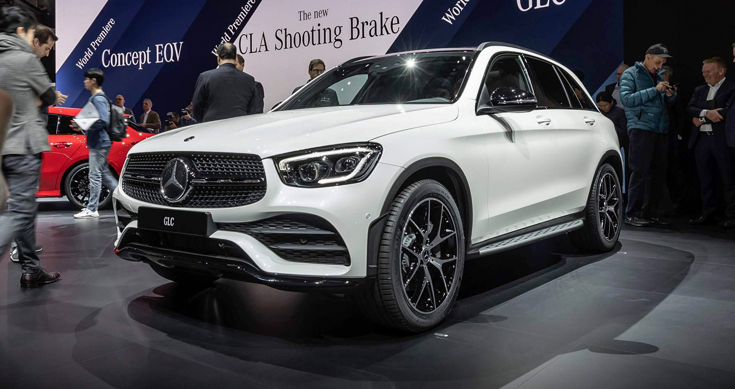 Ảnh thực tế Mercedes-Benz GLC 2020 vừa ra mắt