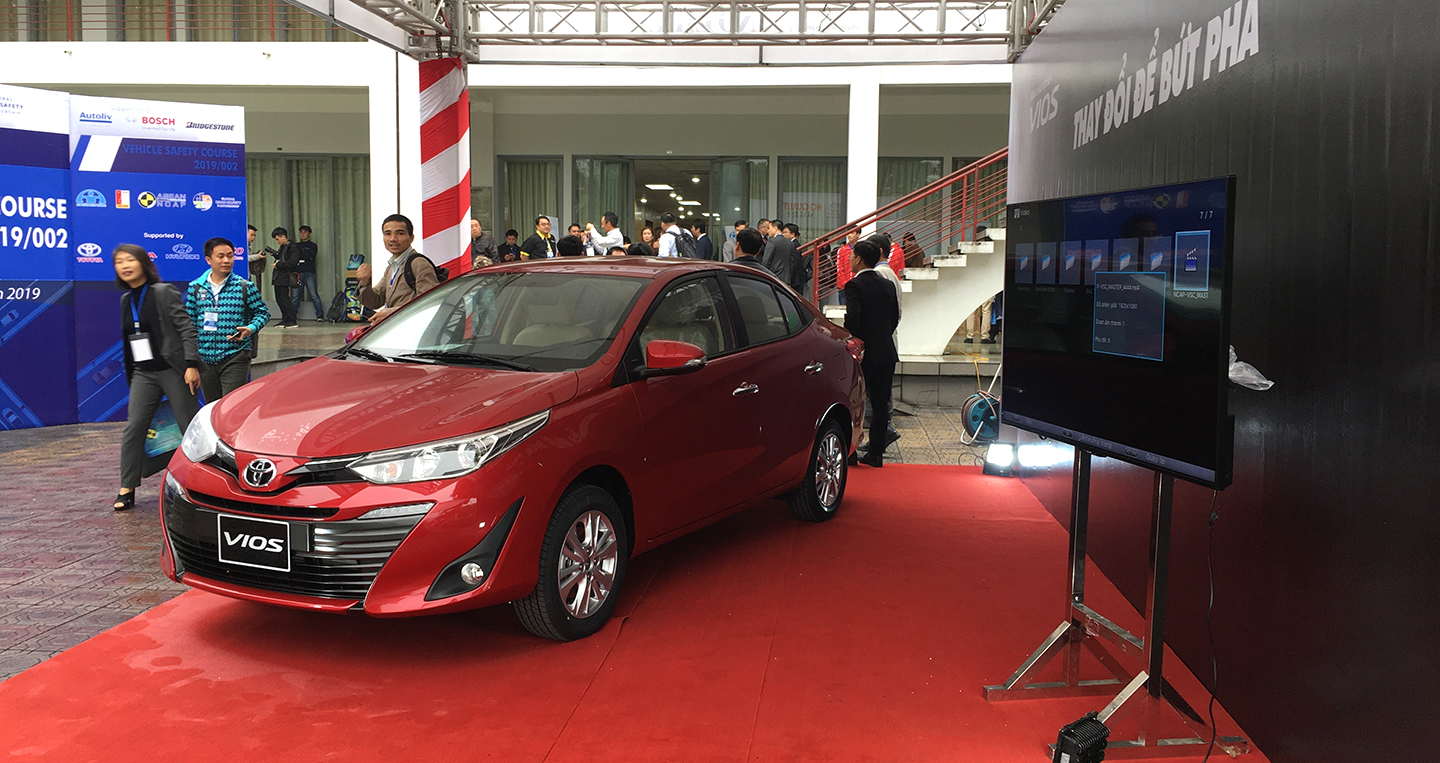 Toyota tham gia chia sẻ tại khóa học an toàn do ASEAN NCAP tổ chức