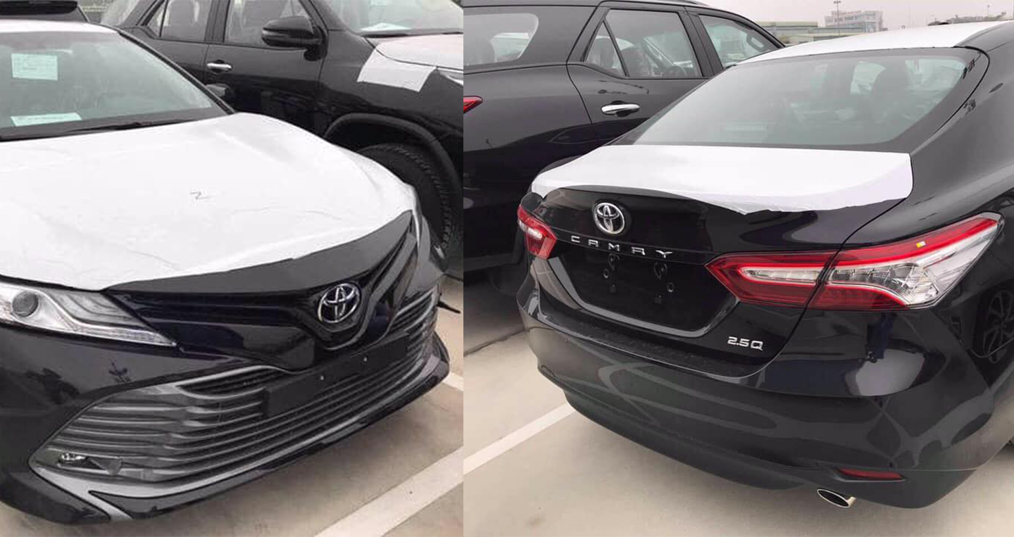 Toyota Camry 2019 nhập khẩu chính hãng về Việt Nam