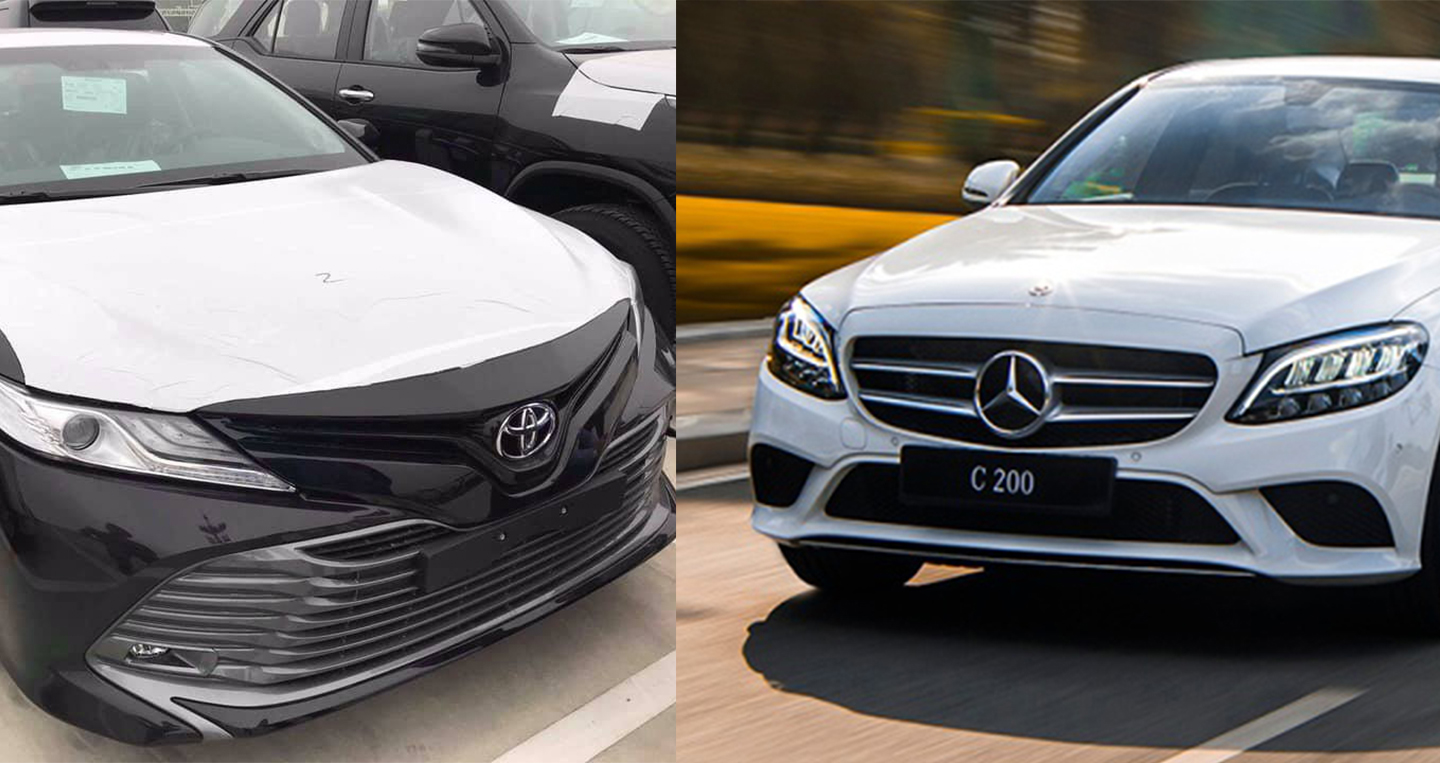 1,6 tỷ đồng, chọn Camry 2019 nhập Thái hay Mercedes C200 2019 lắp ráp trong nước?