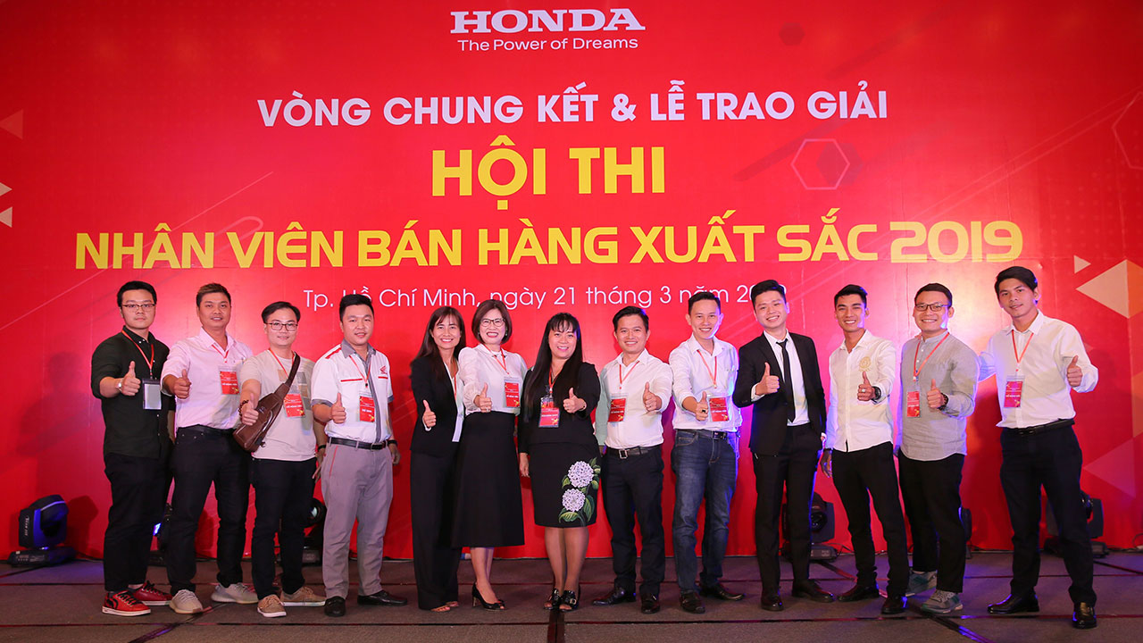 Honda Việt Nam tổ chức vòng chung kết Hội thi “Nhân viên bán hàng xuất sắc năm 2019”