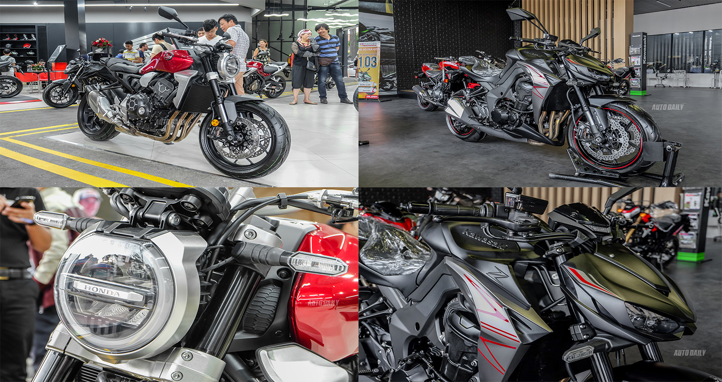 Chọn Kawasaki Z1000 2019 hay Honda CB1000R 2018?