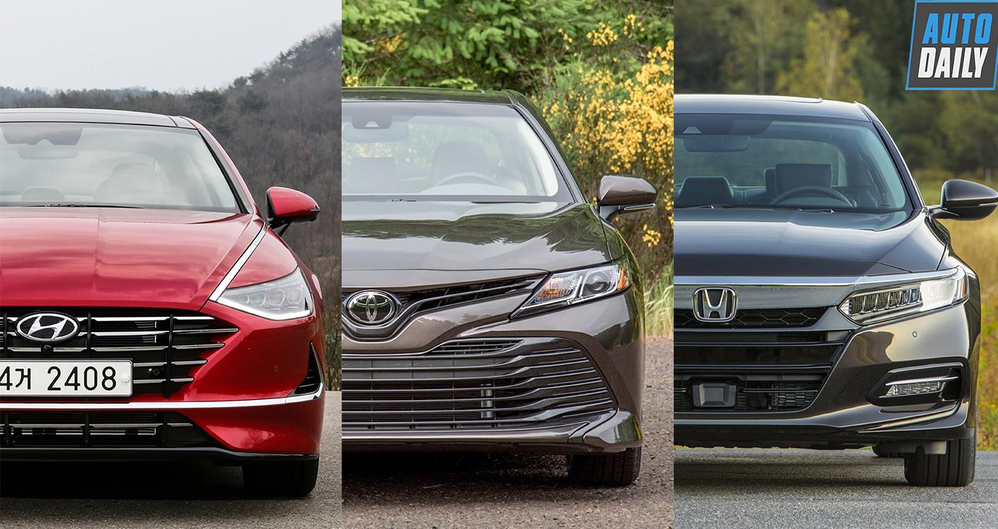 So sánh Hyundai Sonata, Camry và Accord: Khi xe Hàn đọ xe Nhật