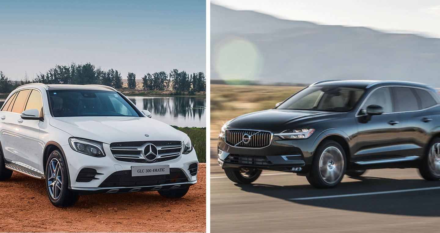 SUV 5 chỗ hạng sang tầm giá 2,5 tỷ đồng, chọn Mercedes GLC 300 hay Volvo XC60?
