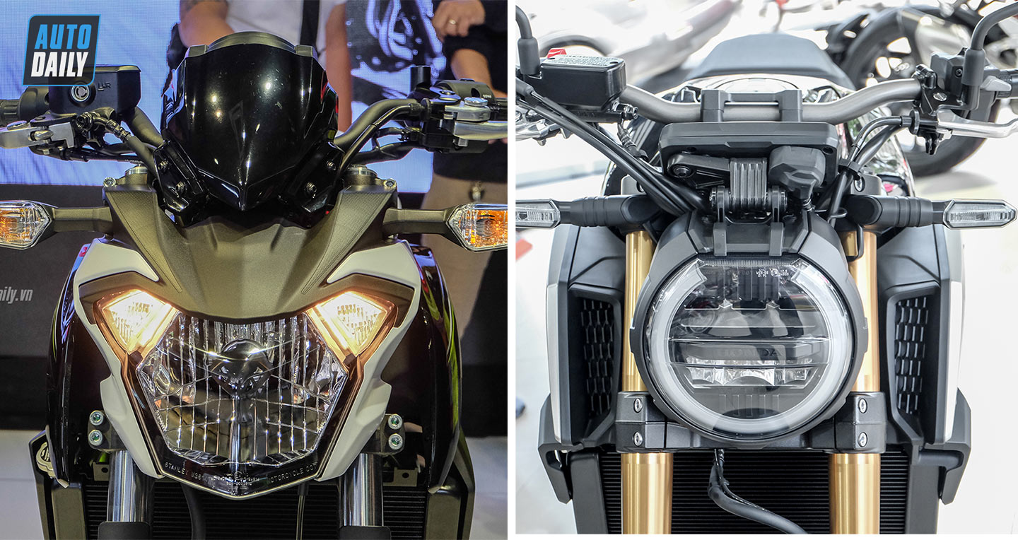 So sánh nhanh Kawasaki Z650 2017 và Honda CB650R 2019