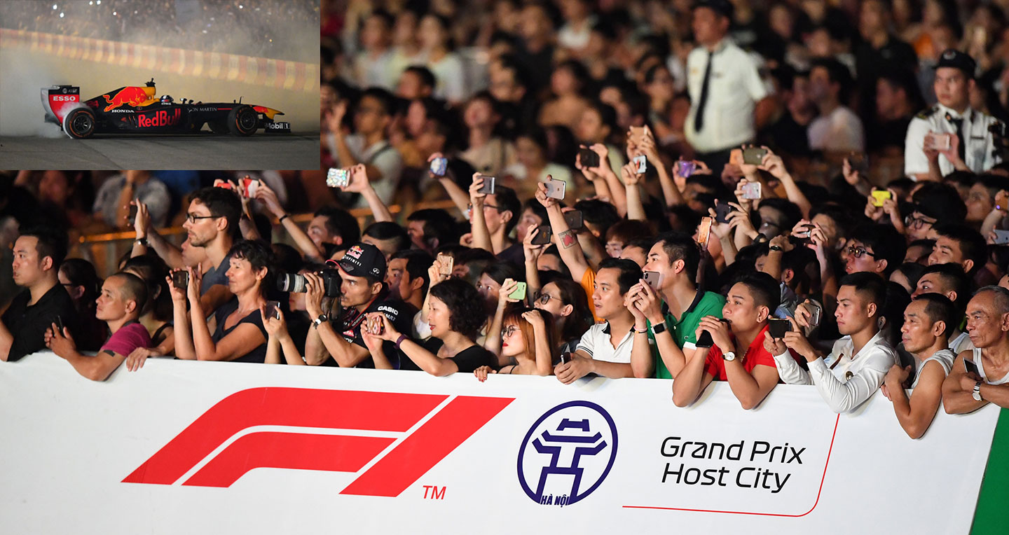 Vé xem F1 ở Việt Nam có giá từ 1,75 triệu đồng