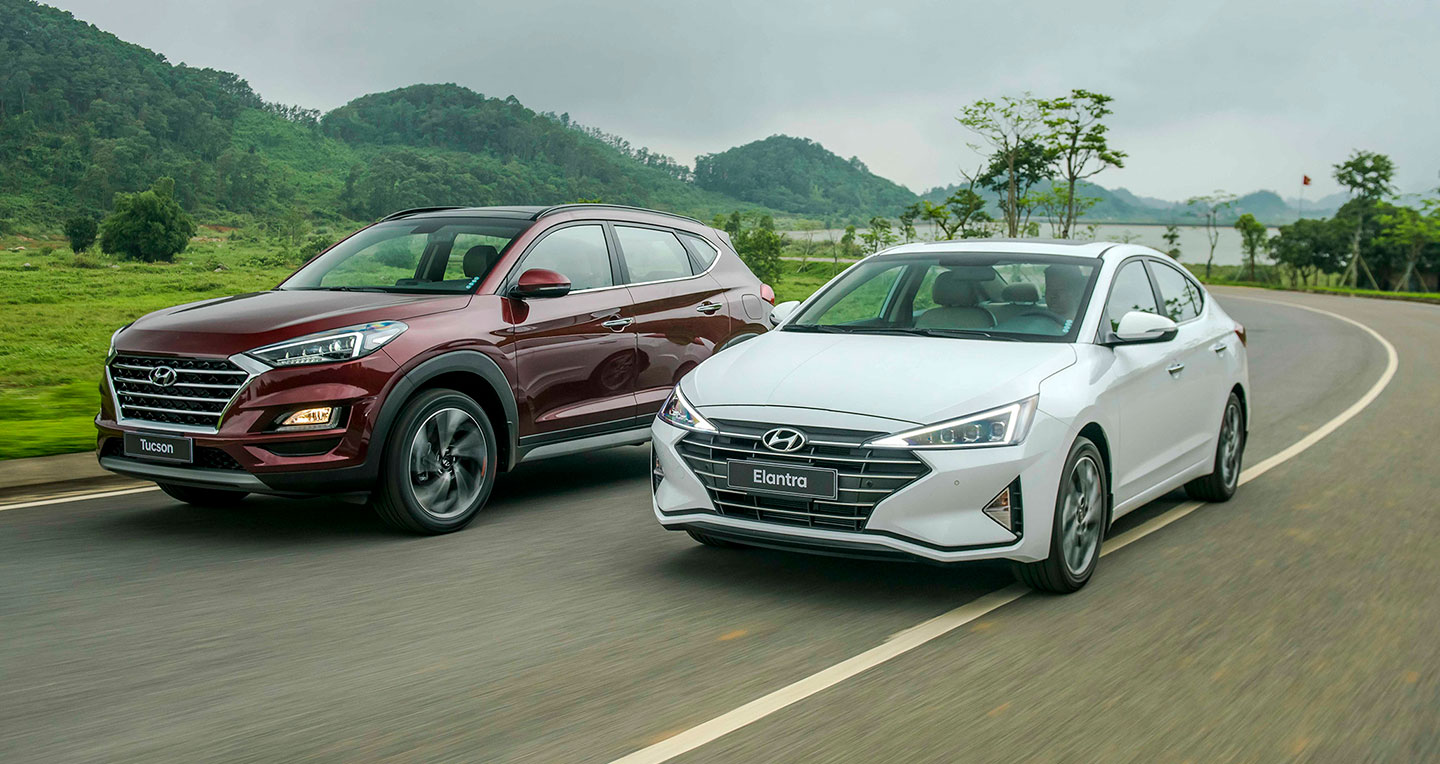 Hyundai Elantra và Tucson 2019 chính thức ra mắt tại Việt Nam