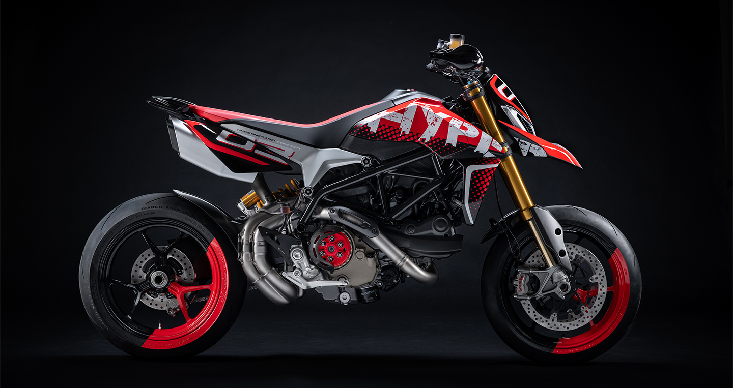 Ducati trình làng Hypermotard 950 Concept thiết kế “cực ngầu”