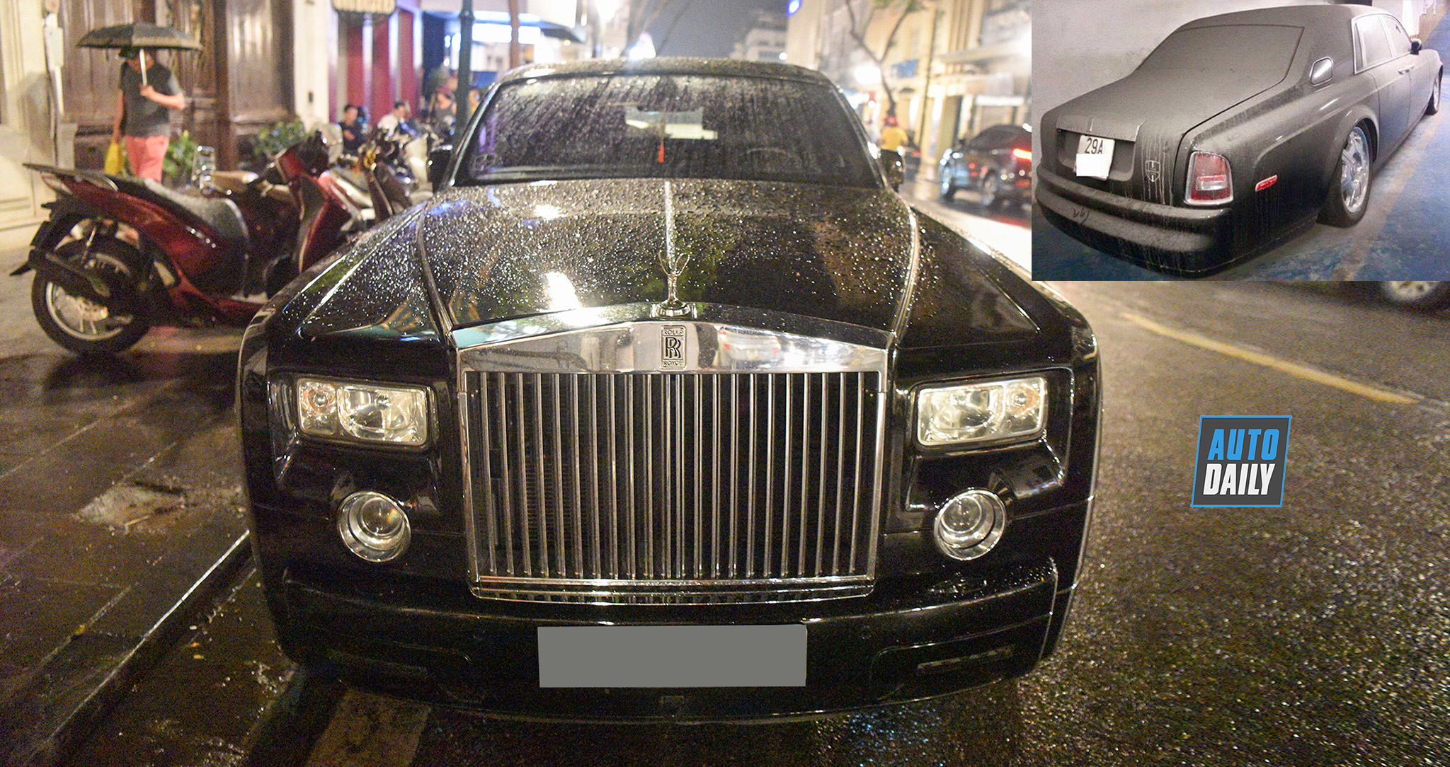 Rolls-Royce Phantom từng nằm phủ bụi tái xuất tại Hà Nội