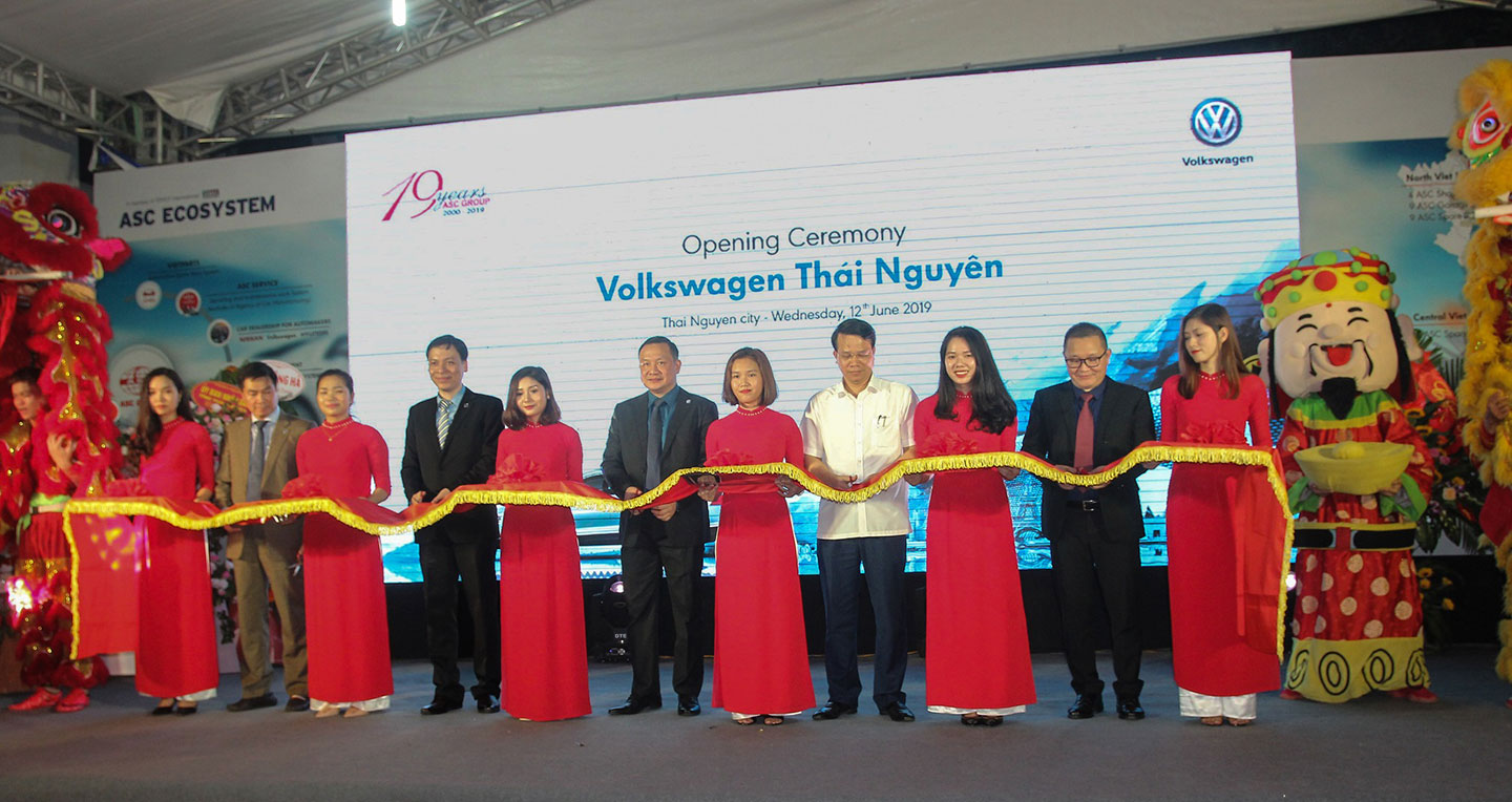 Volkswagen Việt Nam khai trương đại lý đầu tiên tại Thái Nguyên