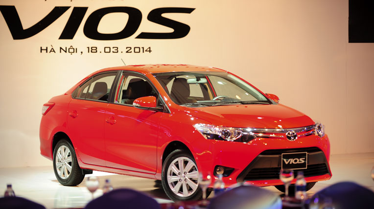 Toyota Việt Nam triệu hồi hơn 200 xe Vios vì lỗi túi khí