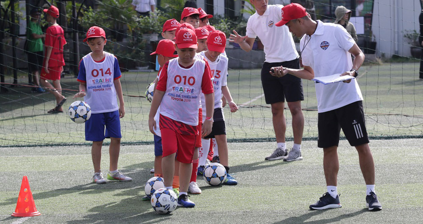 Trại hè bóng đá thiếu niên Toyota 2019 bắt đầu vòng sơ tuyển