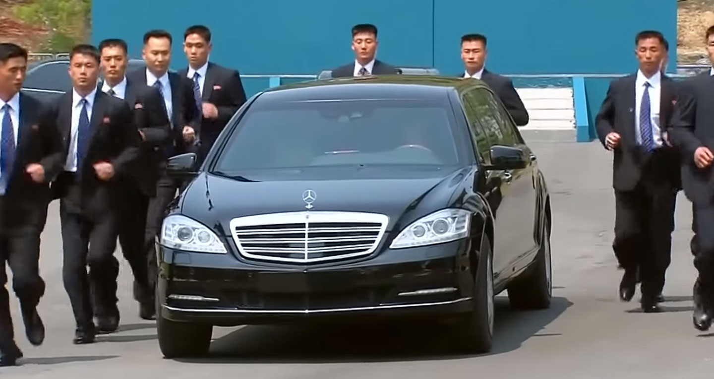 Hé lộ cách ông Kim Jong-un mua xe bọc thép Mercedes