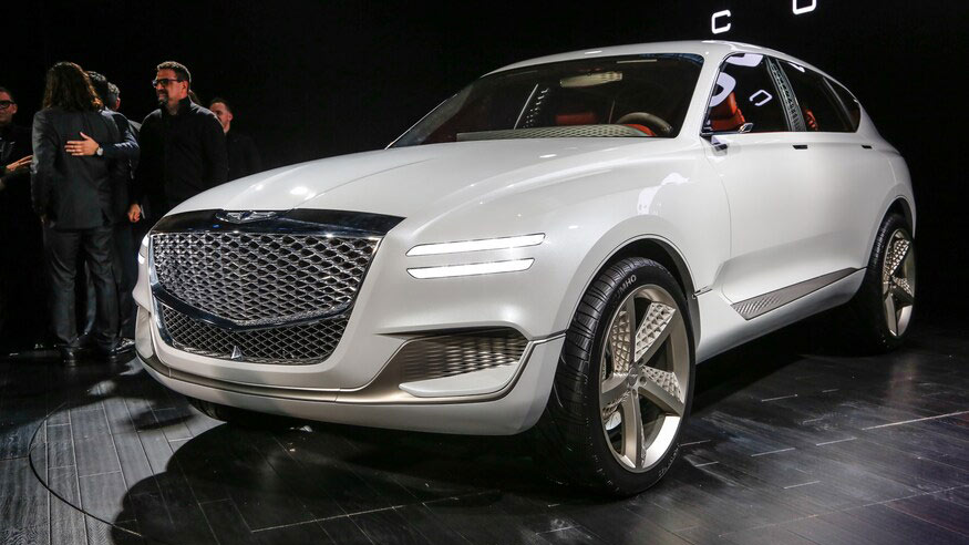 SUV hạng sang Genesis GV80 sẽ ra mắt vào đầu năm 2020
