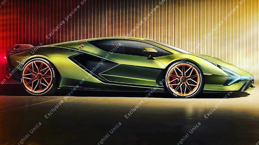Siêu xe triệu đô Lamborghini Sian lộ “ảnh nóng” trước ngày ra mắt