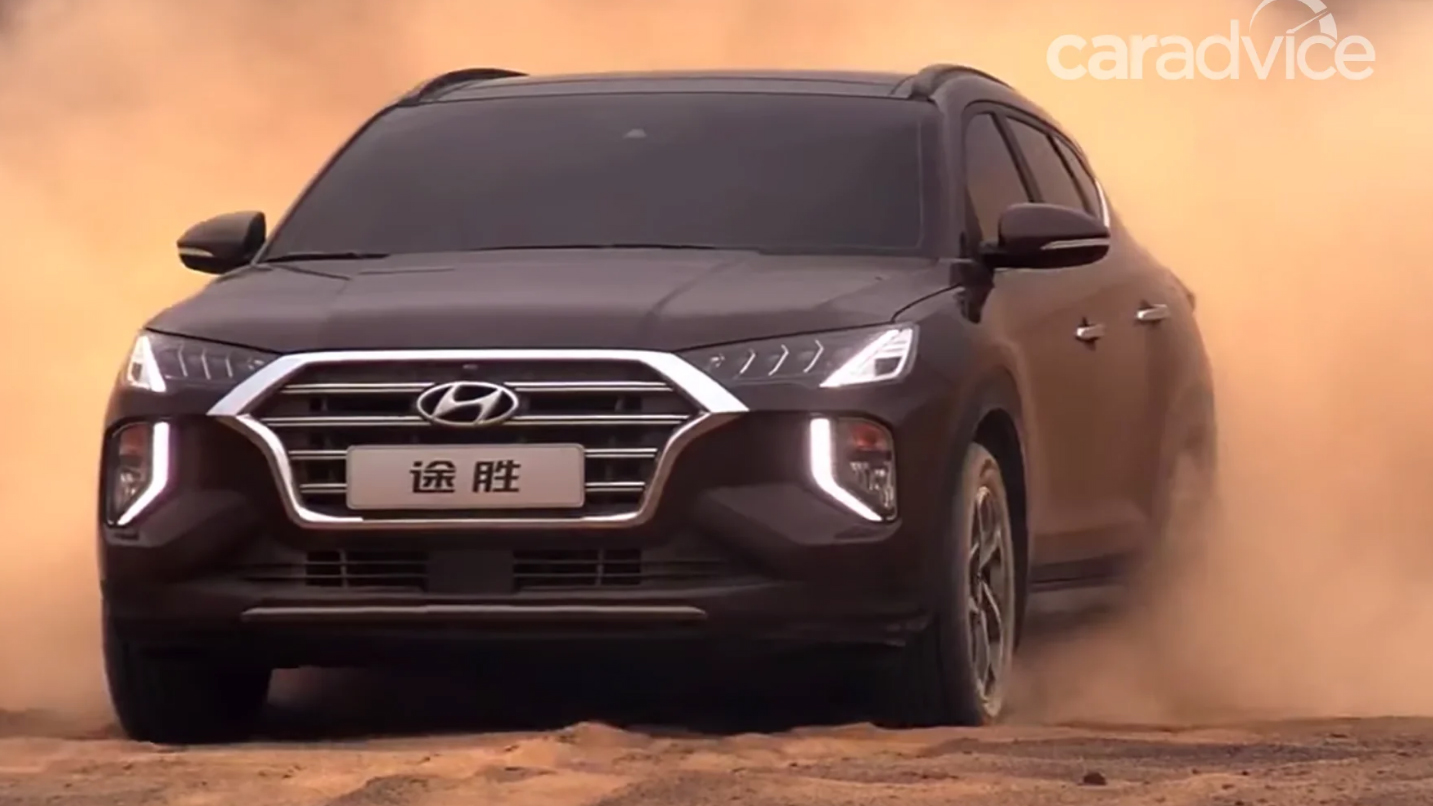 Lộ diện Hyundai Tucson 2020 dành cho thị trường Trung Quốc