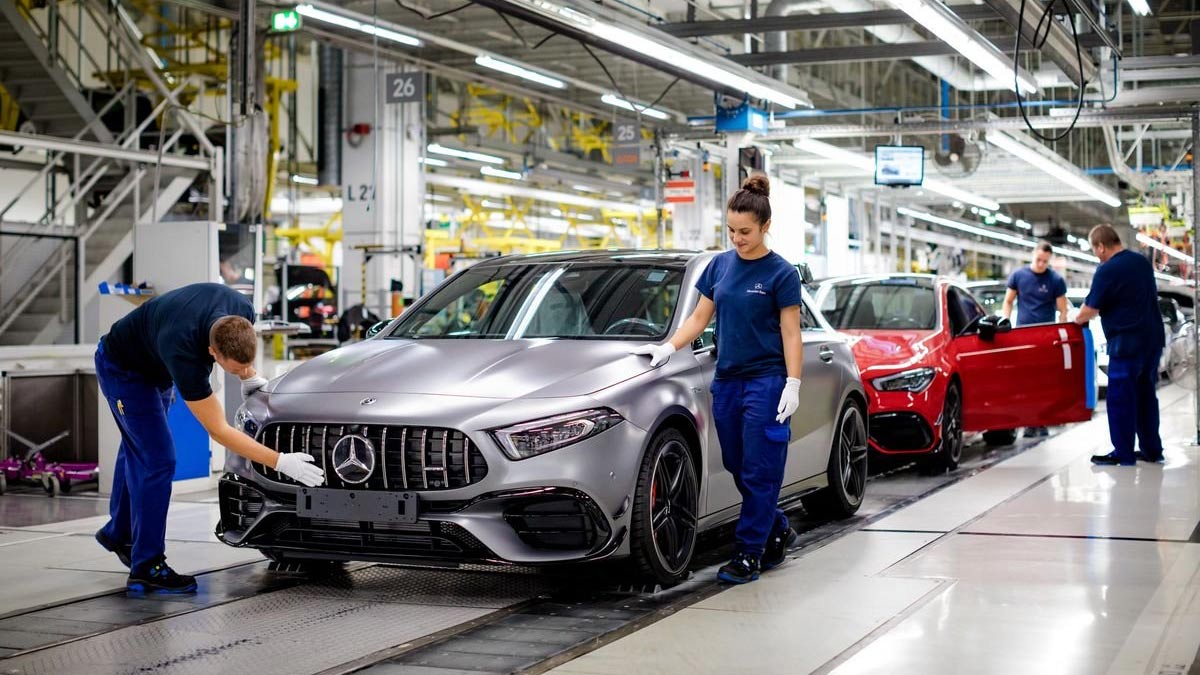 Mercedes-AMG A45 và CLA45 2020 bắt đầu đi vào sản xuất