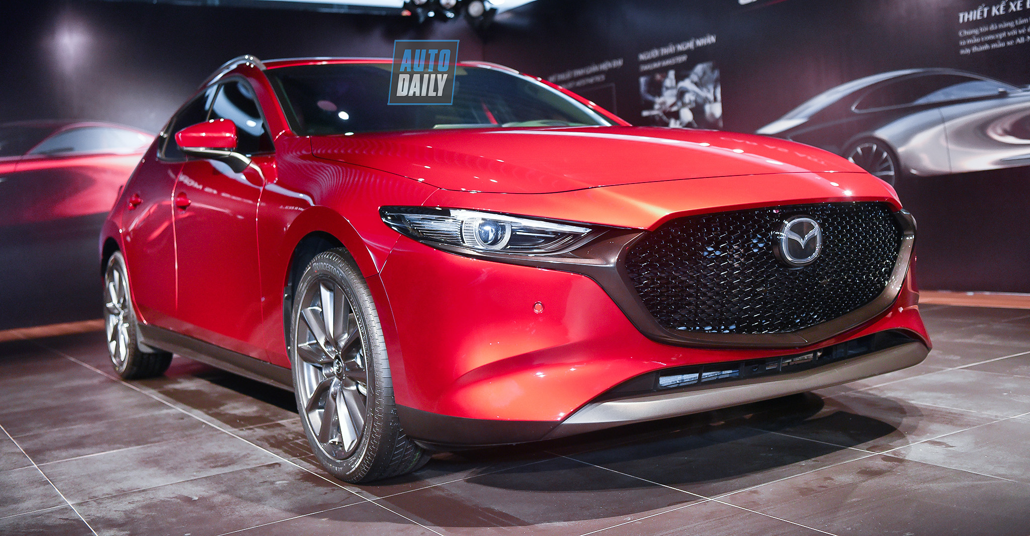 Mazda3 2019 được giới thiệu tại Việt Nam, chưa công bố giá bán