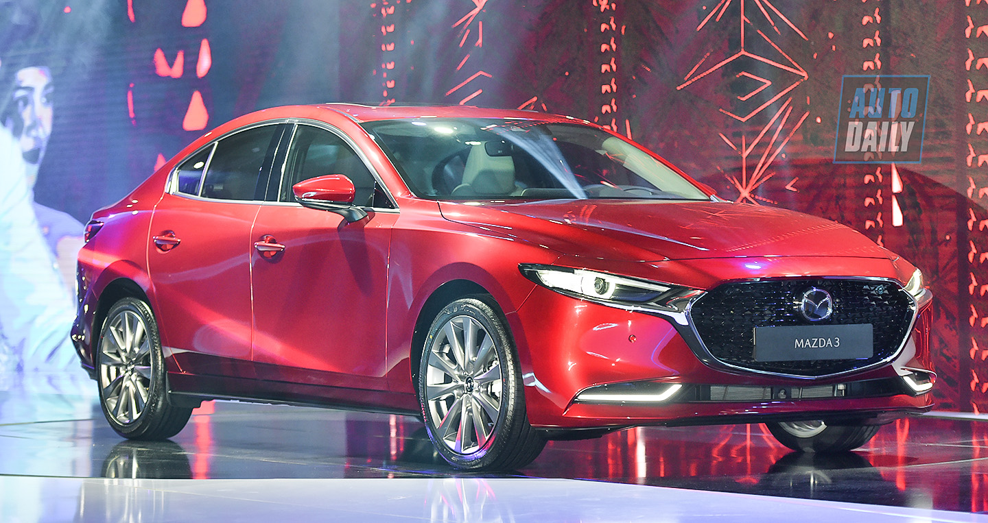 Giá lăn bánh các phiên bản Mazda3 2019 vừa ra mắt tại Việt Nam