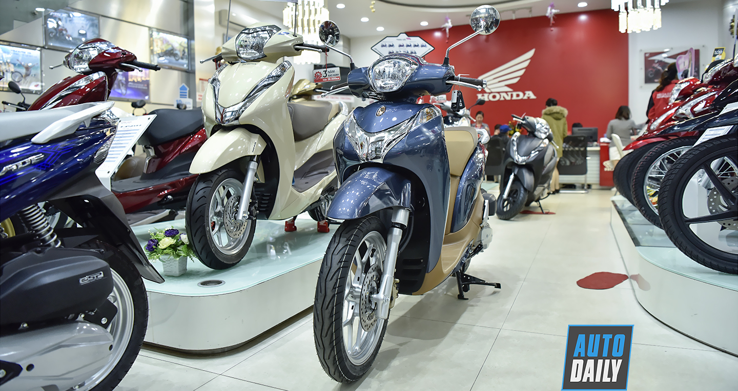 Doanh số xe máy Honda Việt Nam bất ngờ sụt giảm