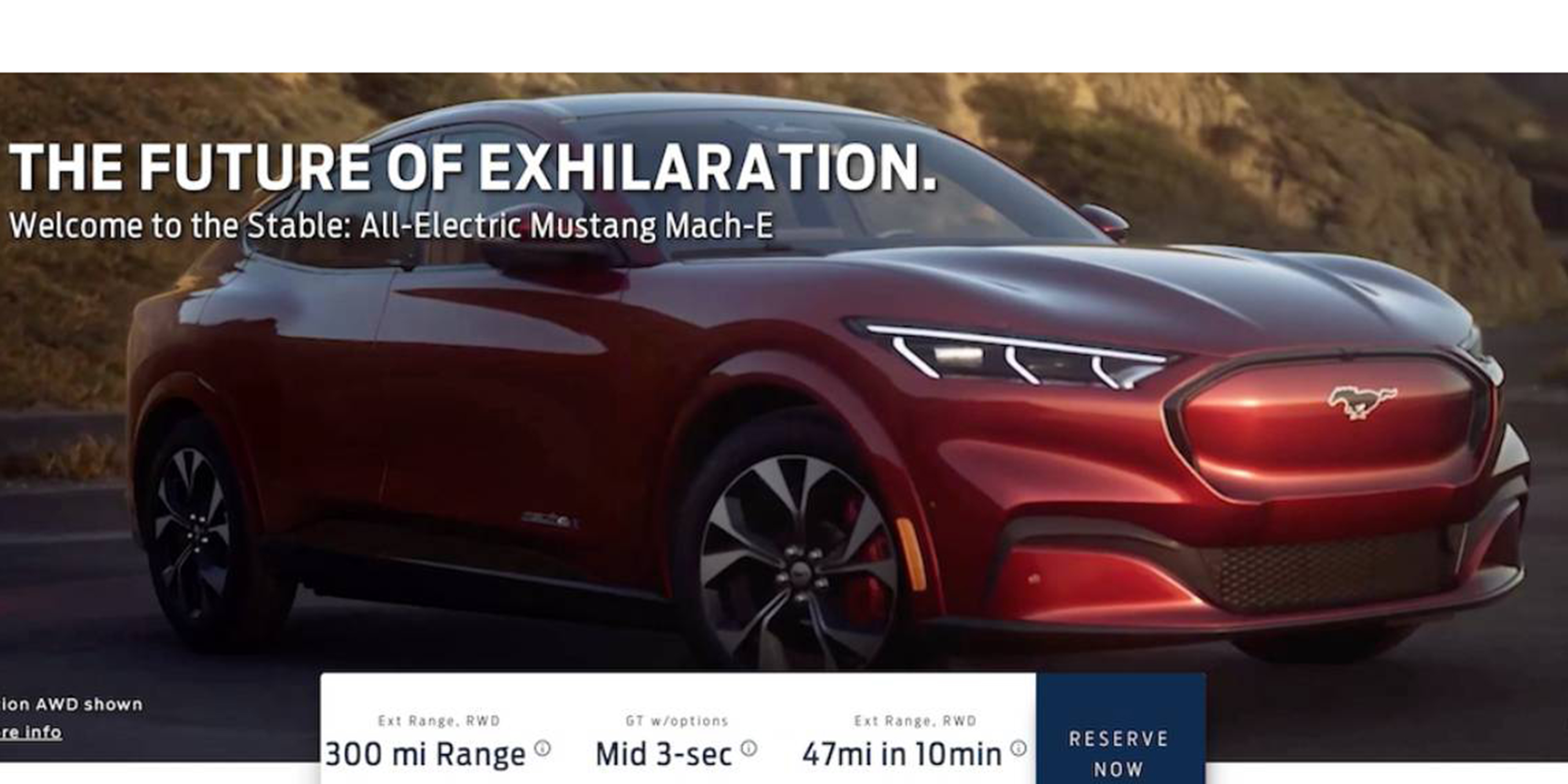 Ford Mustang Mach-E 2021 rò rỉ hình ảnh trước ngày ra mắt