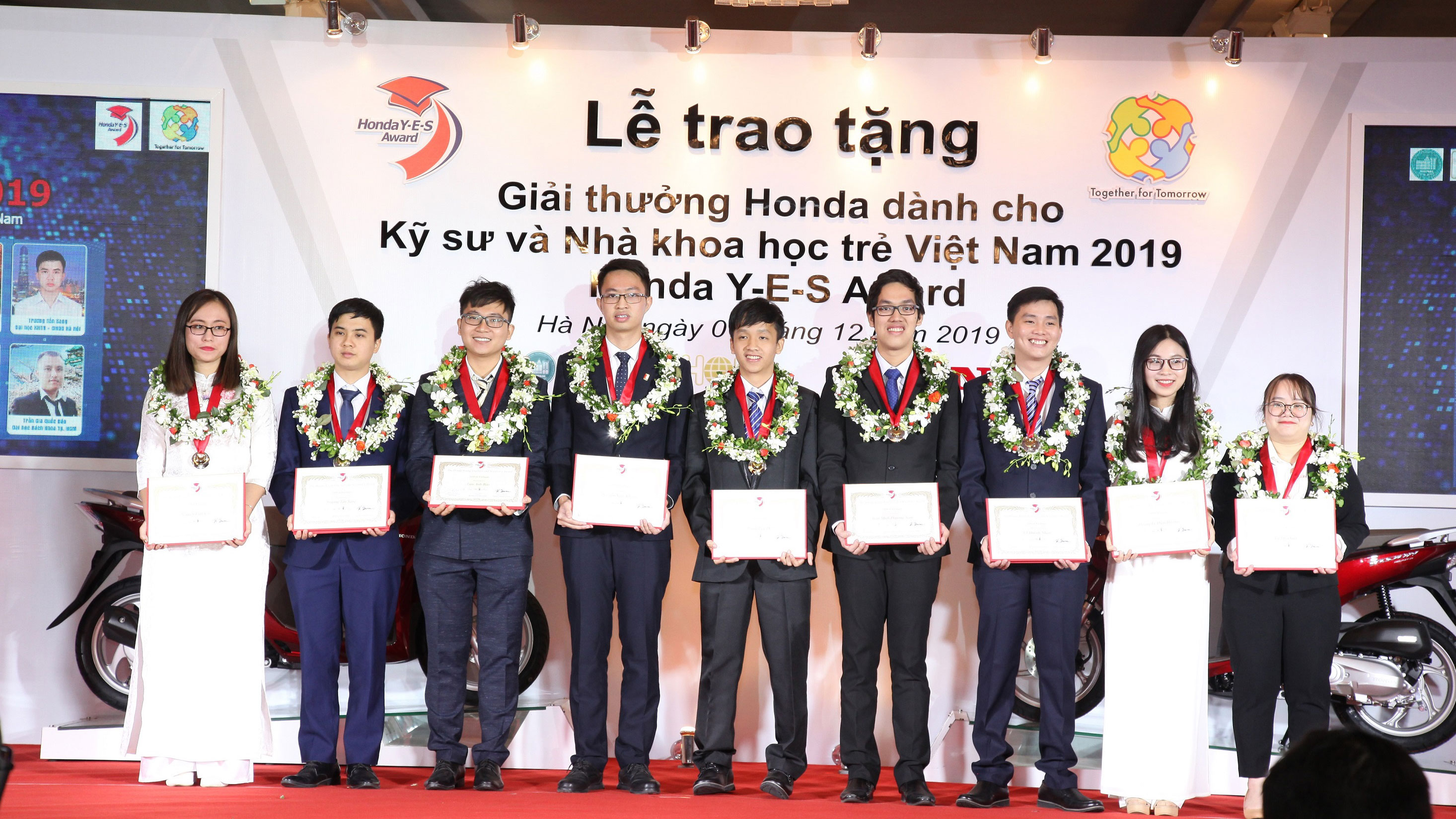 Honda Việt Nam tổ chức Lễ Trao tặng Giải thưởng Honda Y-E-S 2019