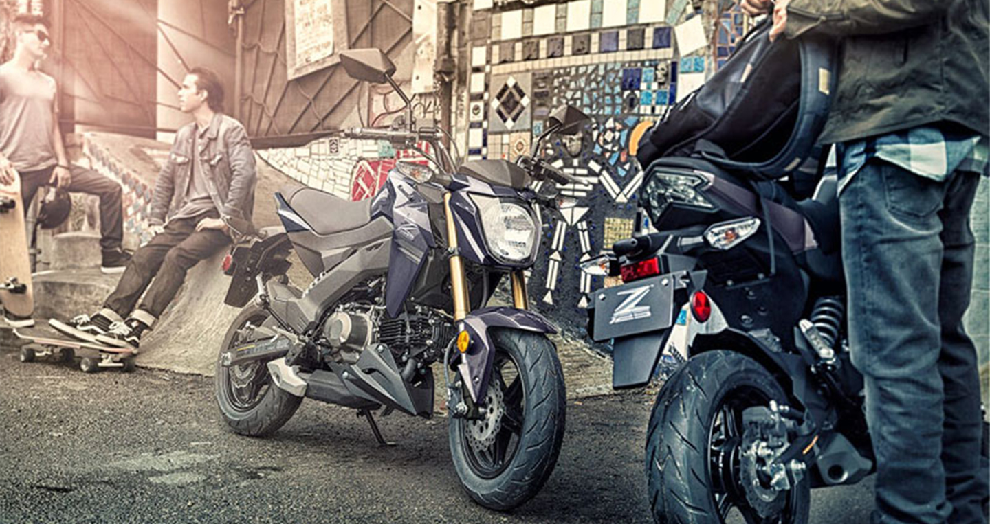 Kawasaki Z125 Pro 2020 lộ diện với giá bán từ 3.200 USD, đấu Honda MSX