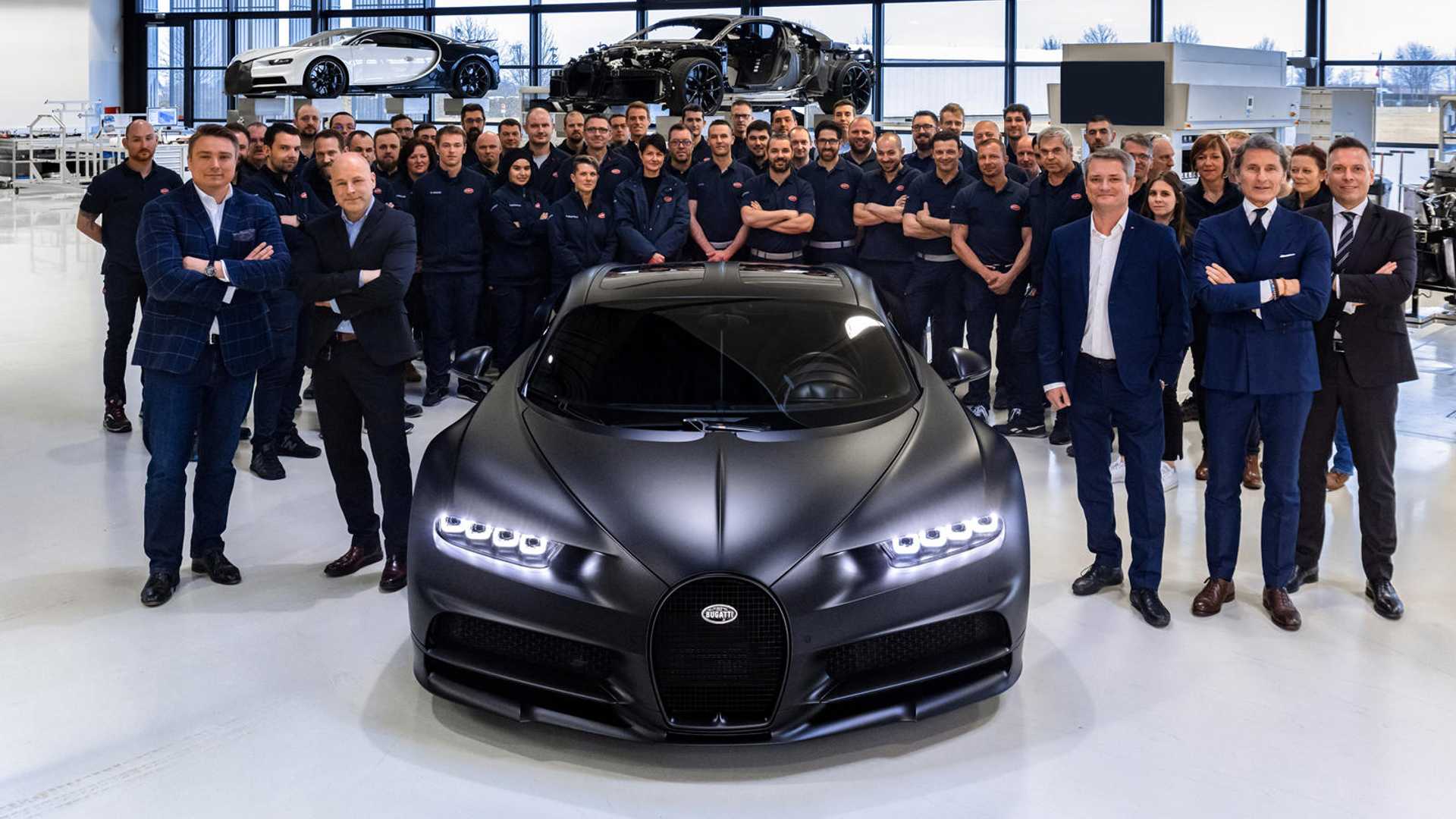 Chiêm ngưỡng hypercar triệu đô Bugatti Chiron Sport Edition Noire Sportive